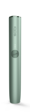 Un dispositivo IQOS ILUMA PRIME color Jade Green.